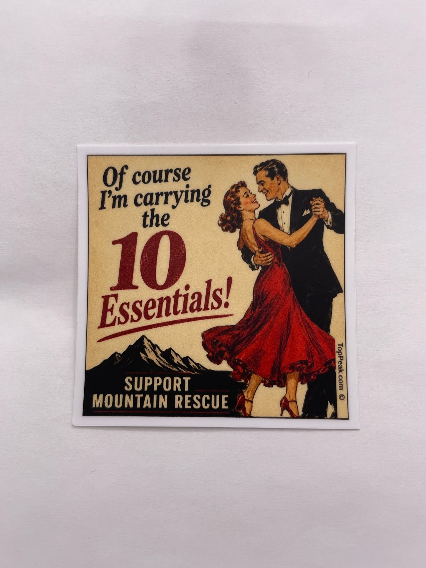 10 Essentials Sticker