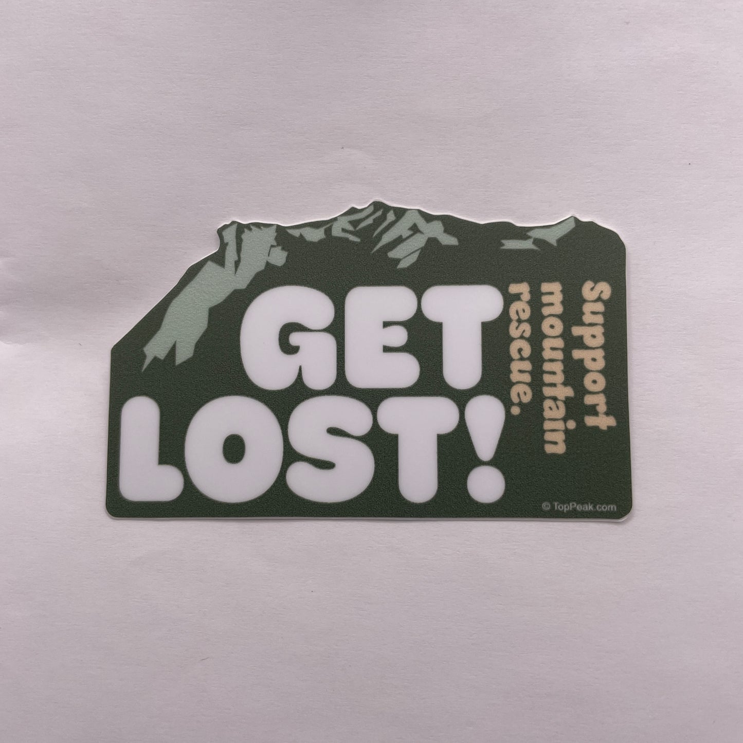 Get Lost Sticker