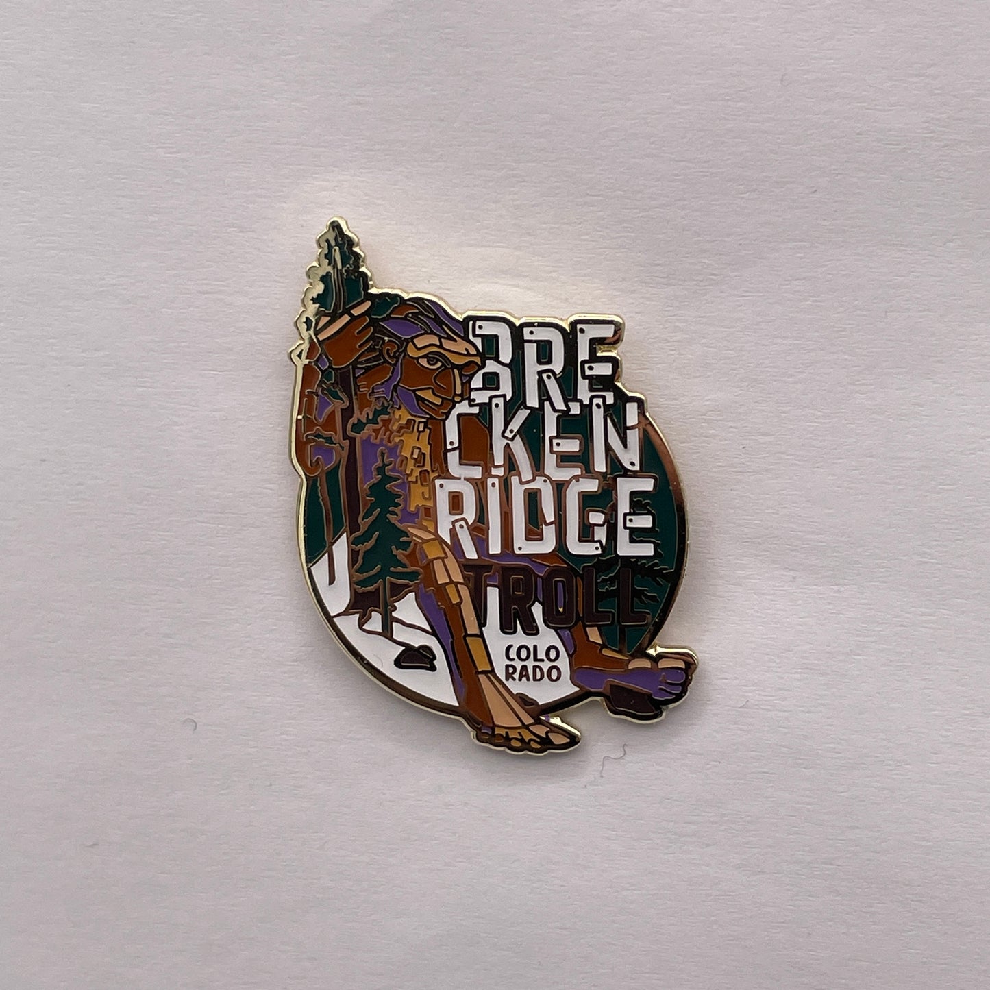 Breckenridge Troll Pin