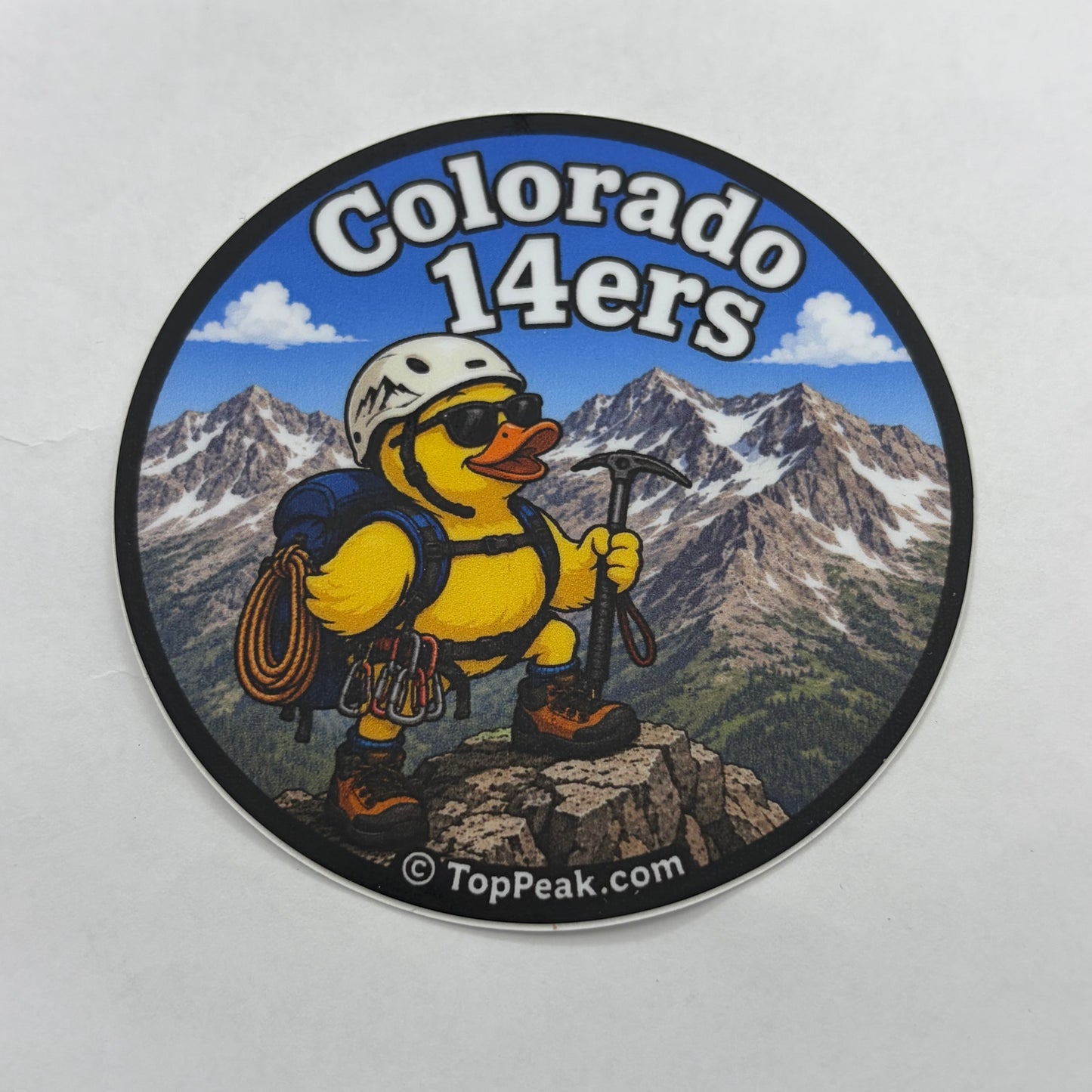 14er Duck Sticker