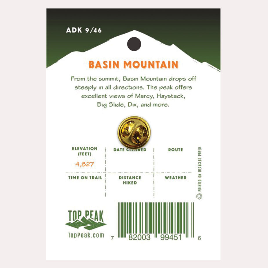 Basin Mountain Pin