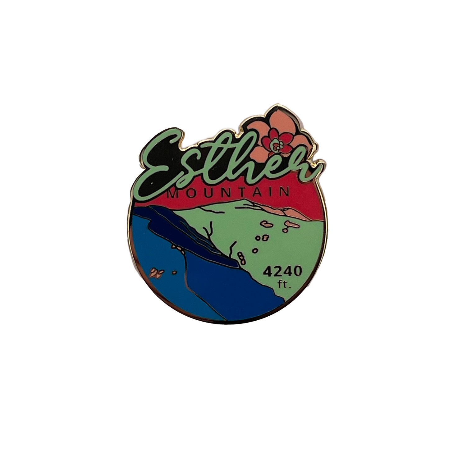 Esther Mountain Pin