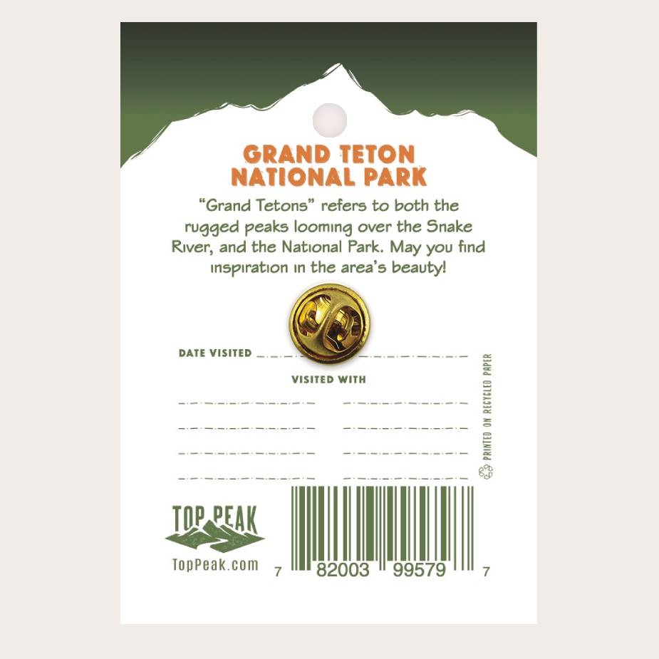Grand Teton National Park Pin