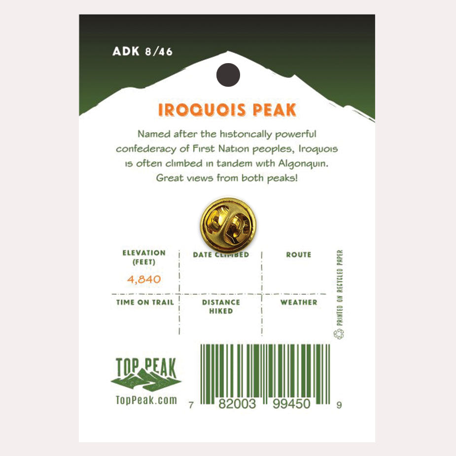 Iroquois Peak Pin