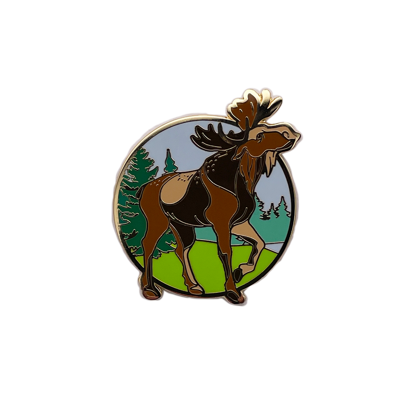 Moose Pin