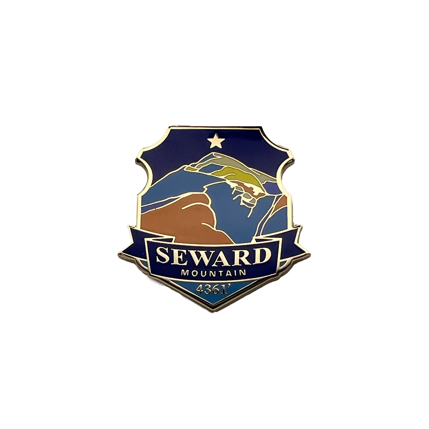Seward Mountain Pin