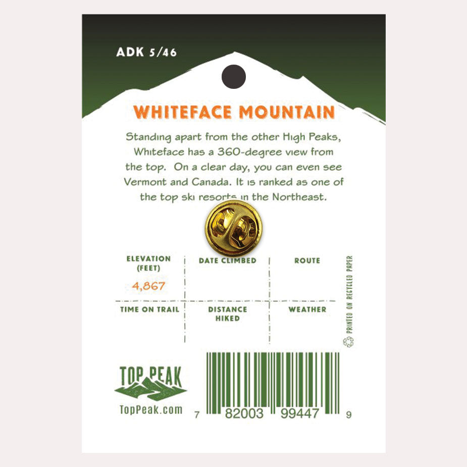 Whiteface Mountain Pin