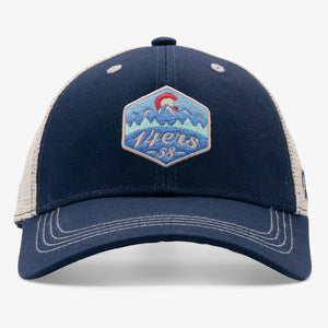 Colorado 14er Curved Trucker Hat