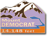 Mount Democrat Pin