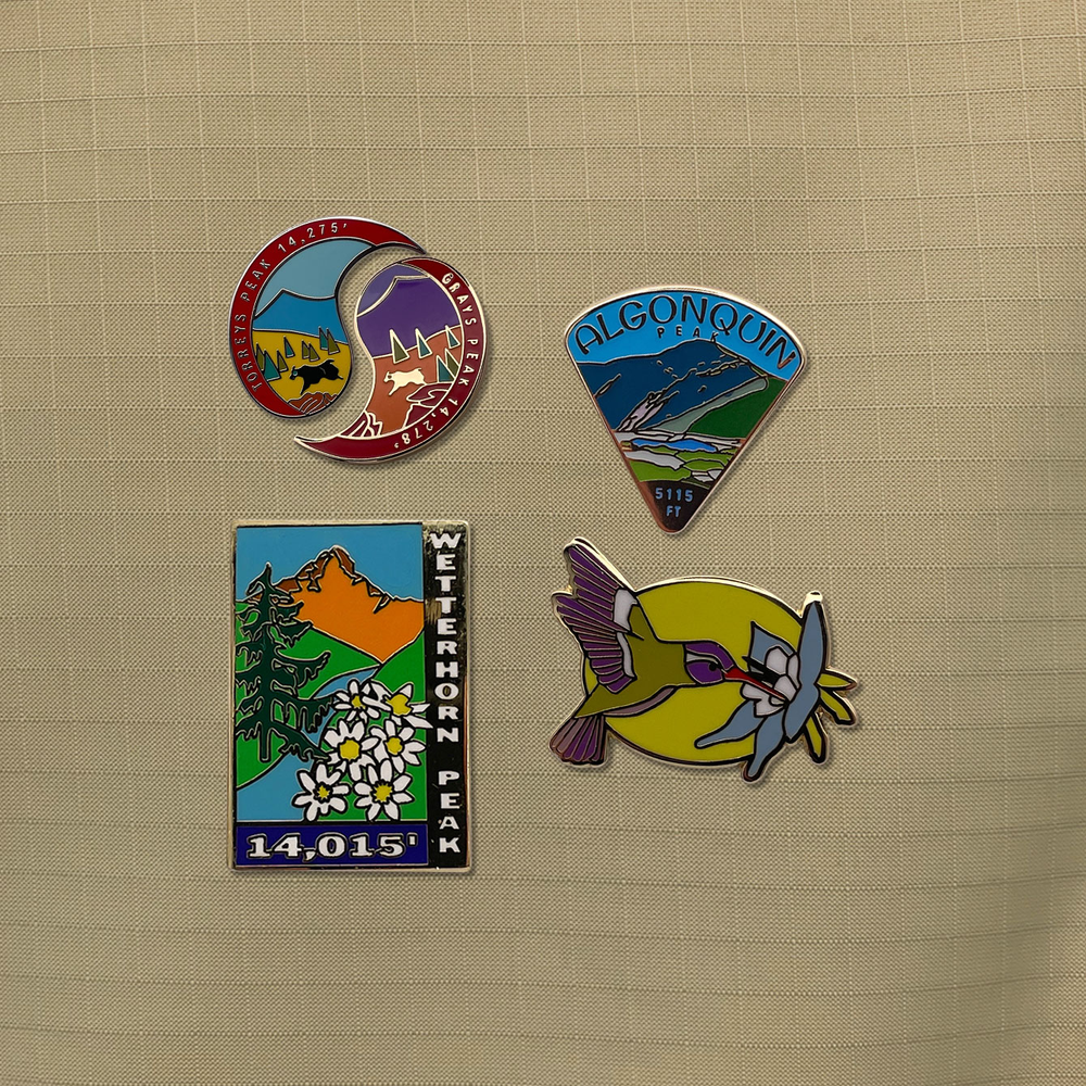 Top Peak: Home of 14er, ADK 46er, and High Points Pins
