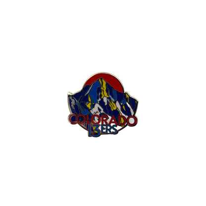 Colorado 13ers Pin