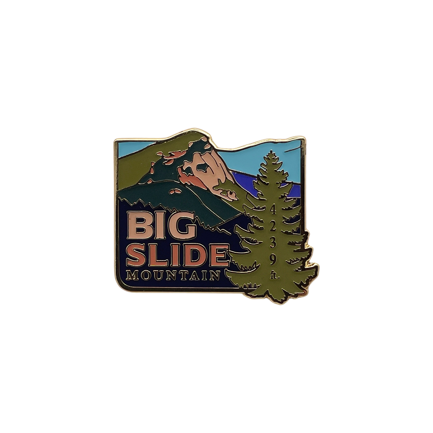 Big Slide Mountain Pin