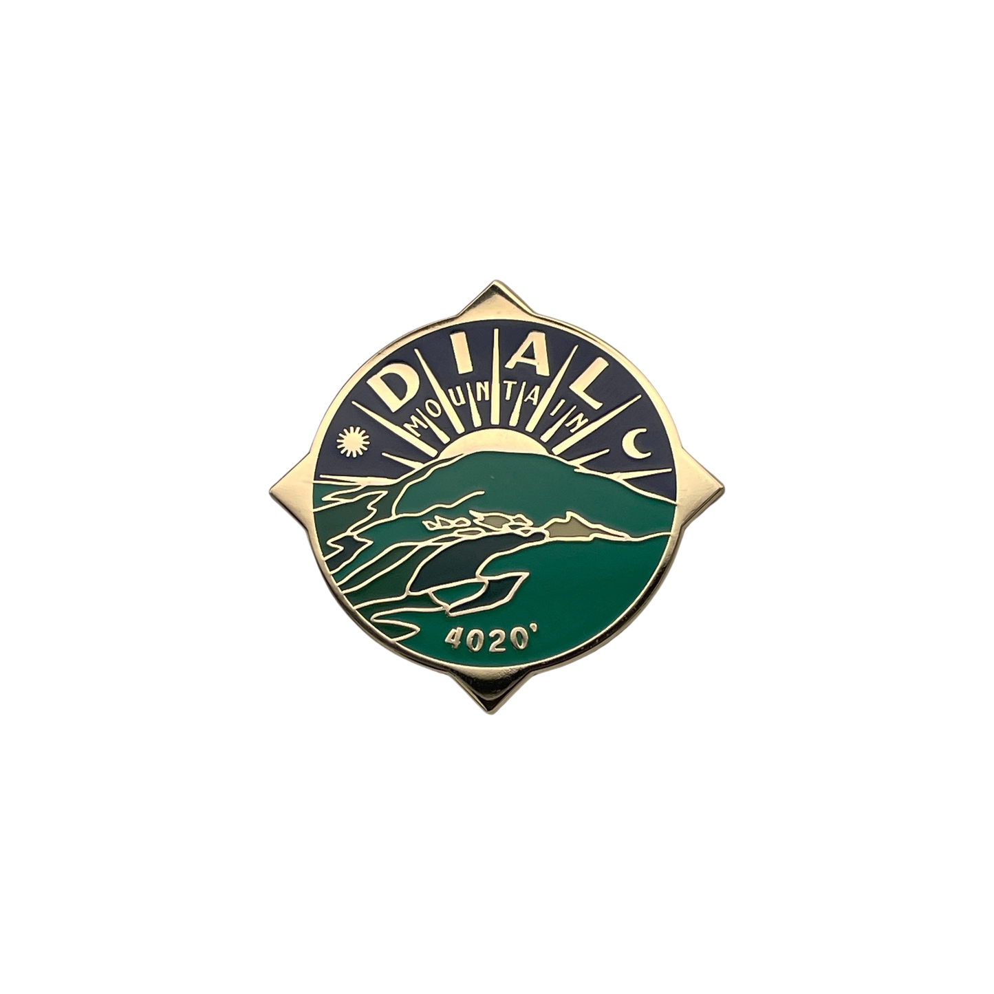 Dial Mountain Pin