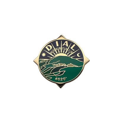 Dial Mountain Pin