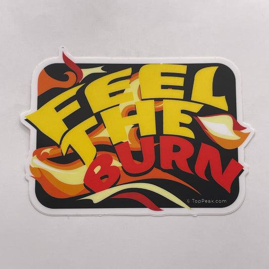 Feel The Burn Sticker
