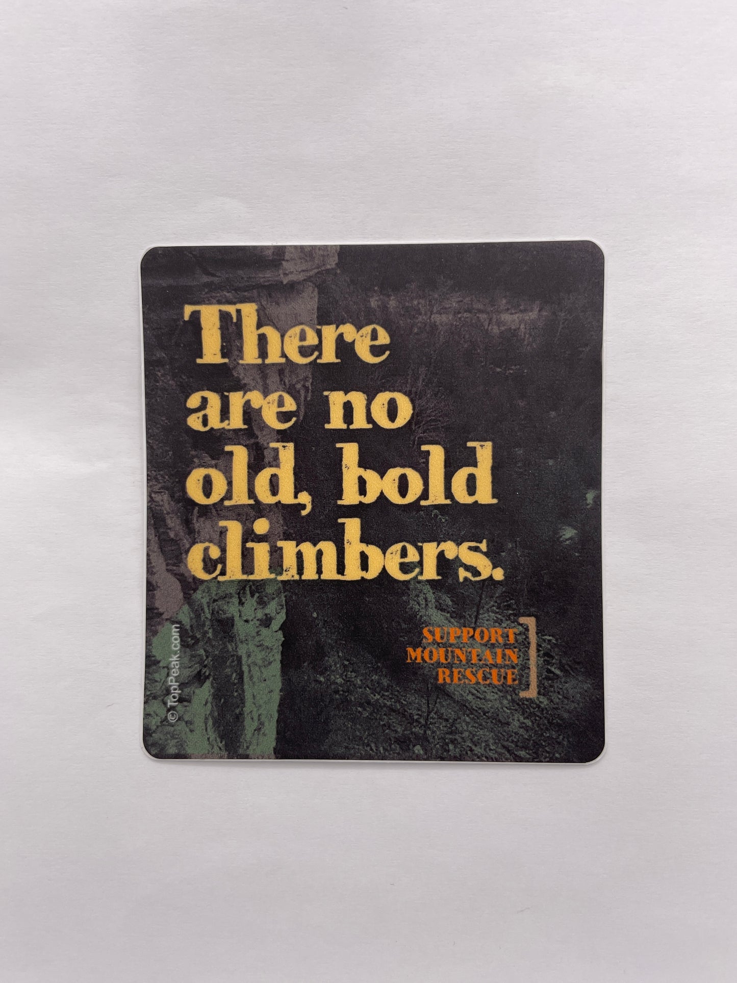 Old, Bold Climbers Sticker
