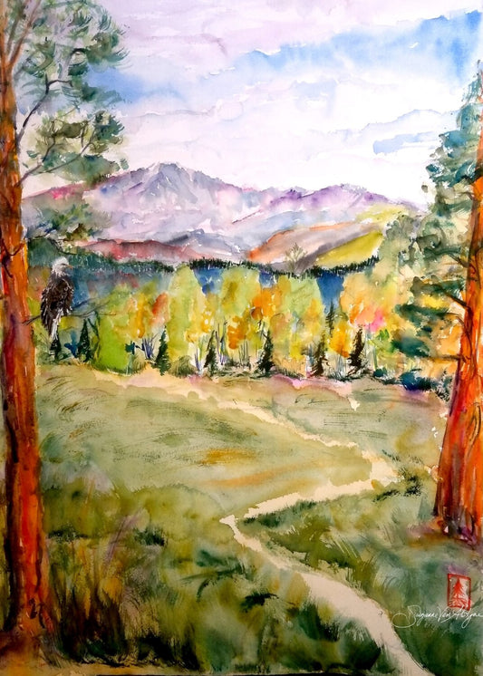 Pikes Peak Notecard