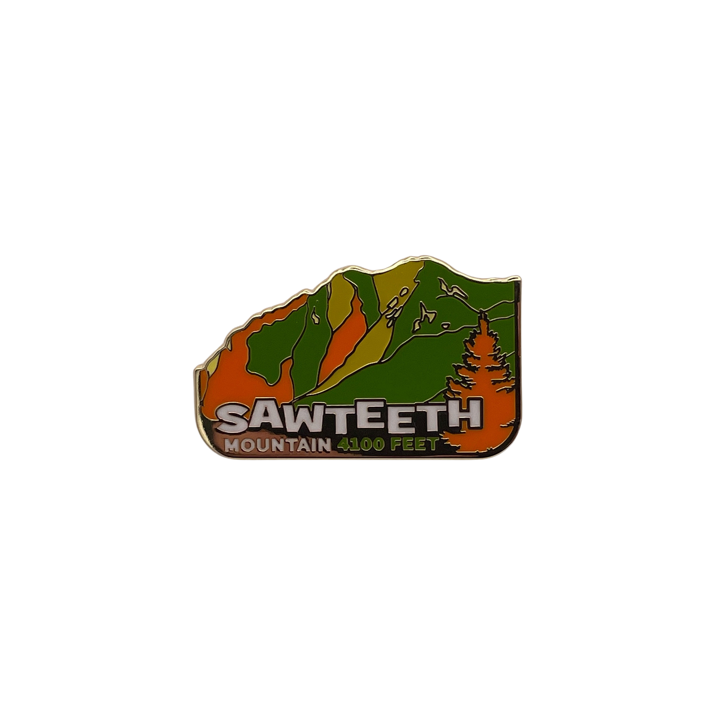 Sawteeth Mountain Pin