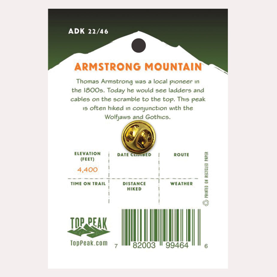 Armstrong Mountain Pin