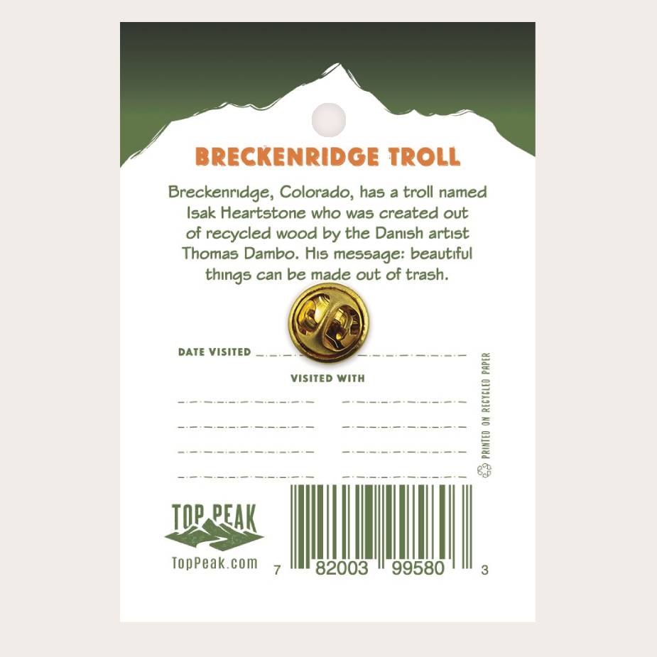 Breckenridge Troll Pin