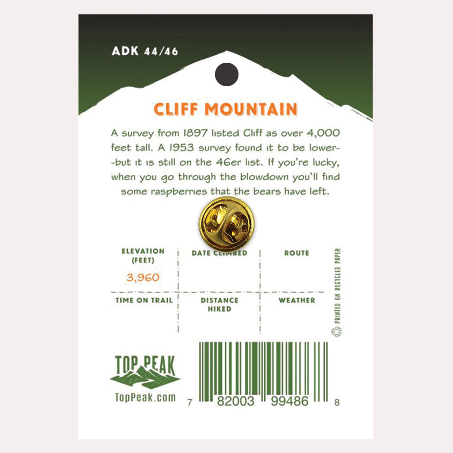 Cliff Mountain Pin