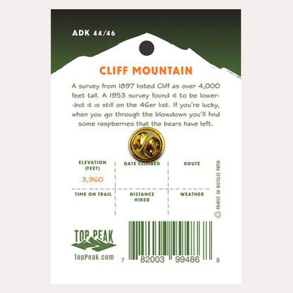 Cliff Mountain Pin