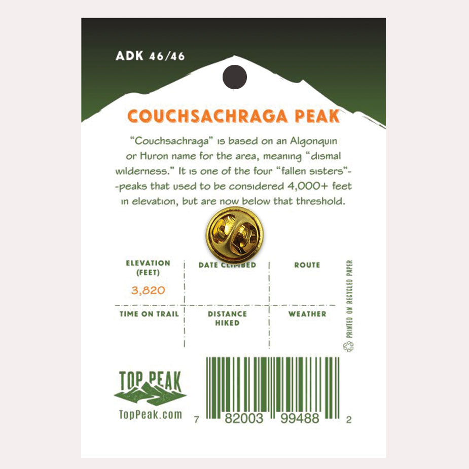 Couchsachraga Peak Pin