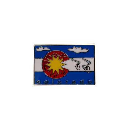 Colorado State Flag Pin
