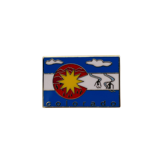 Colorado State Flag Pin