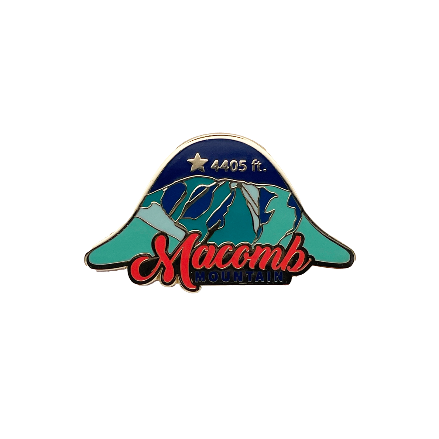 Macomb Mountain Pin