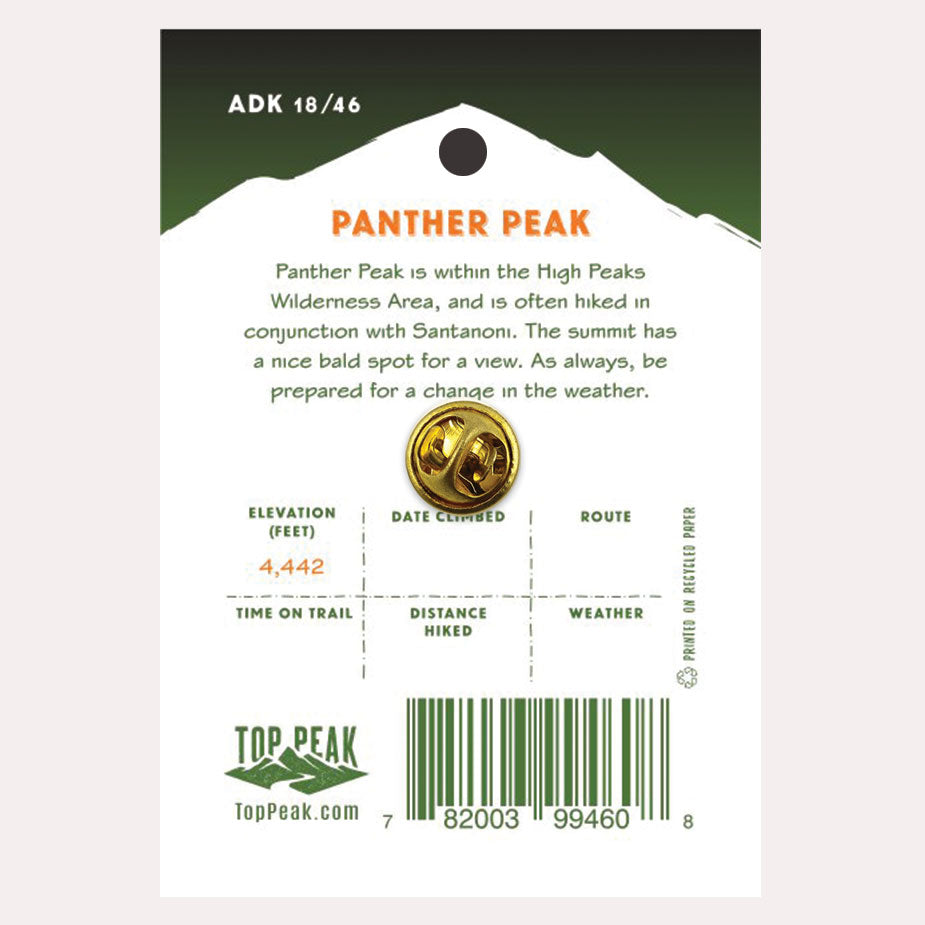 Panther Peak Pin
