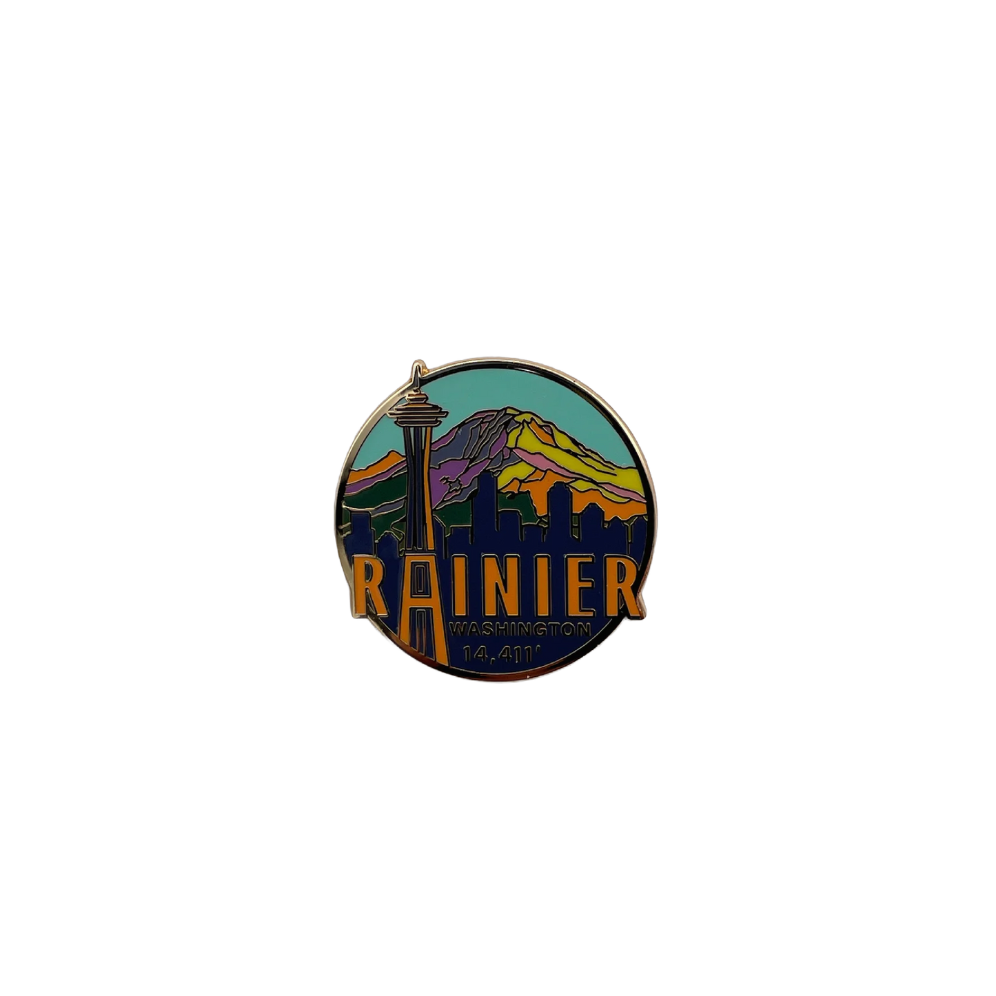 Mt. Rainier National Park Pin