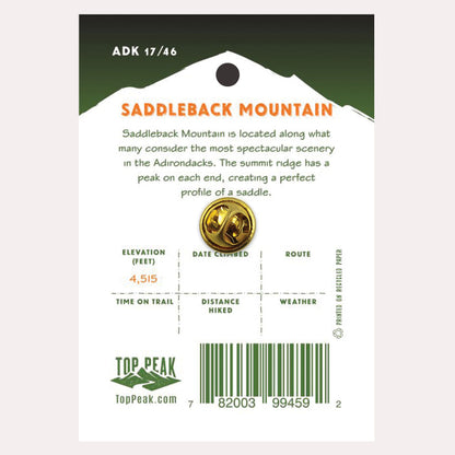 Saddleback Mountain Pin