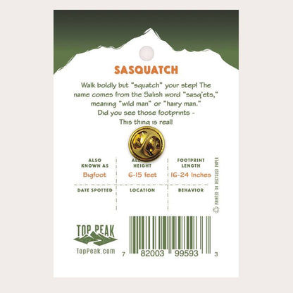 Sasquatch Pin