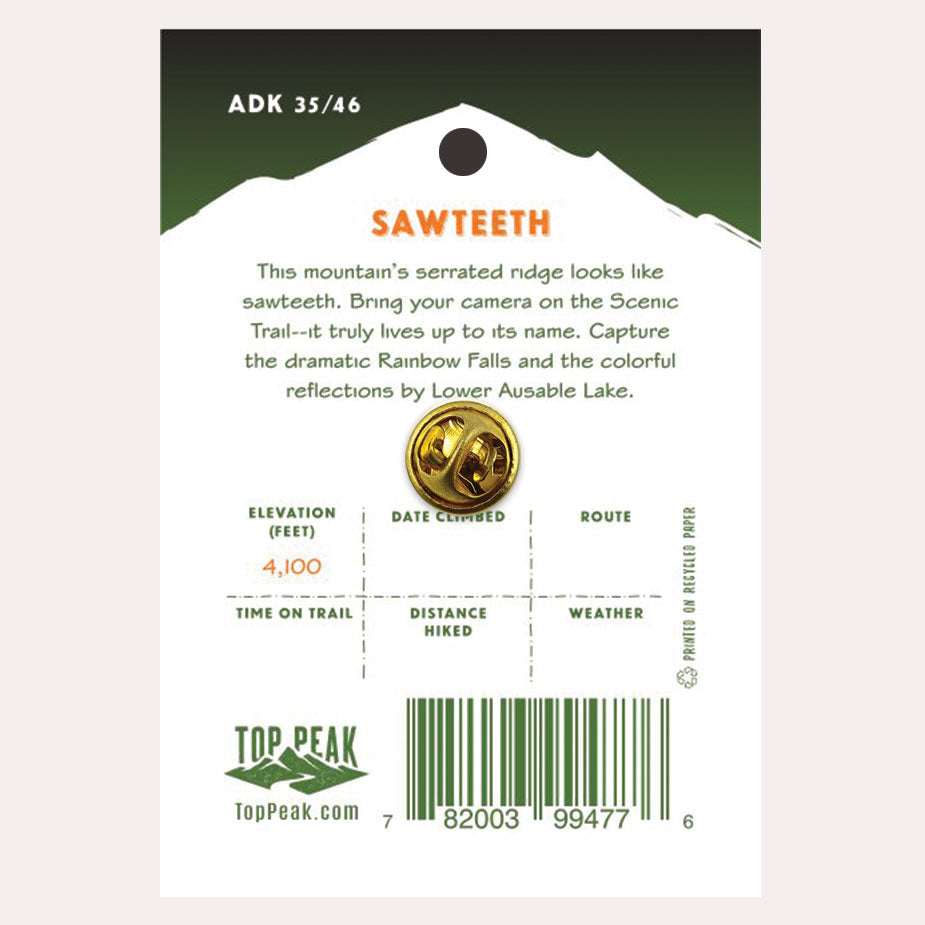Sawteeth Mountain Pin