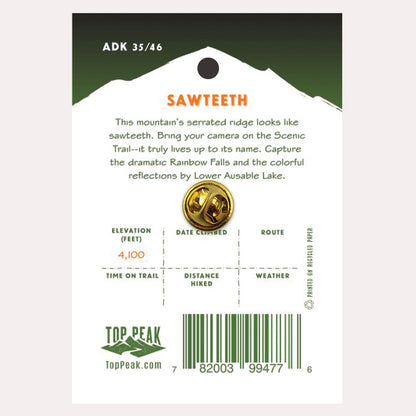 Sawteeth Mountain Pin