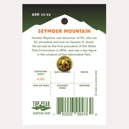 Seymour Mountain Pin