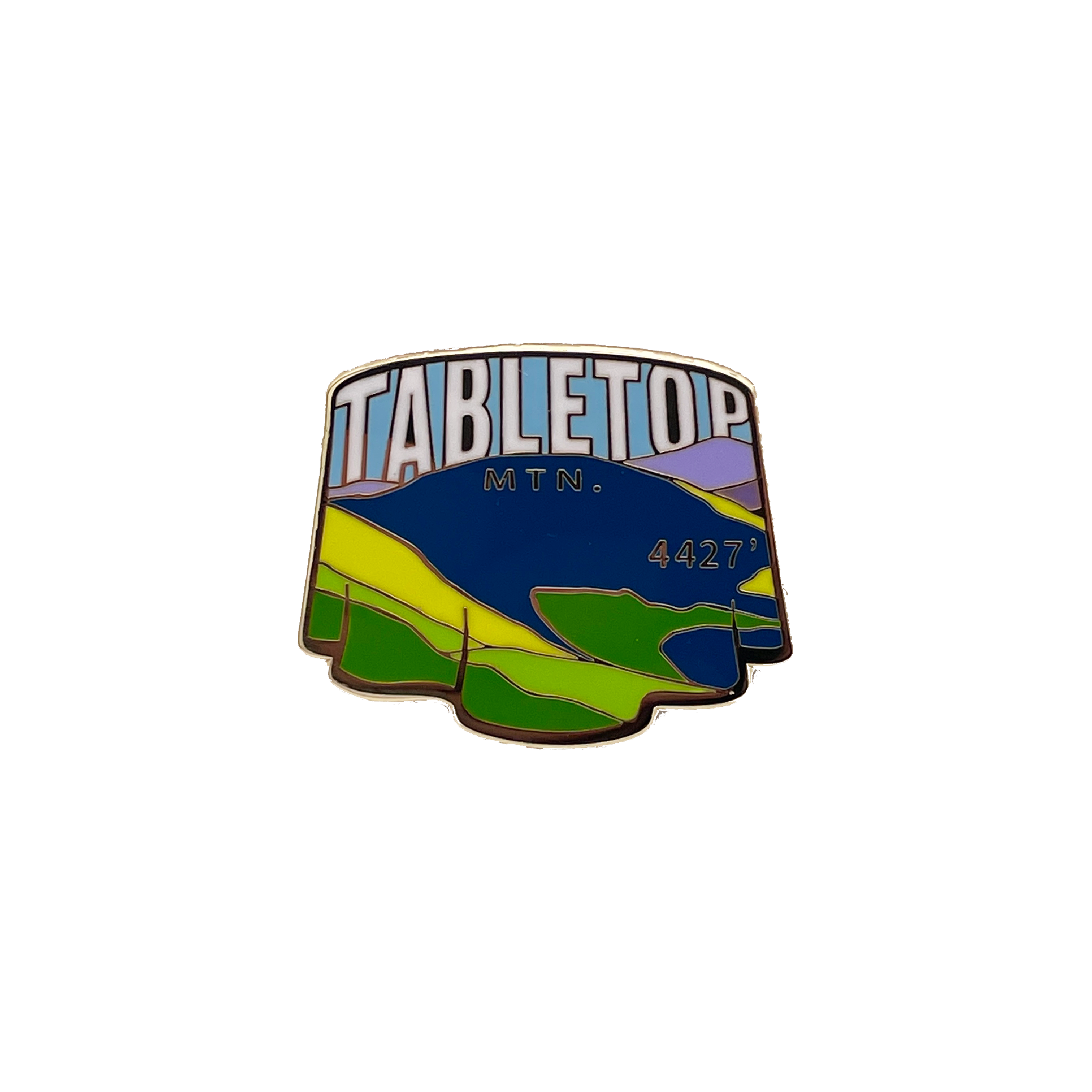Tai Top Pin Table Top Mountain Pin – Top Peak