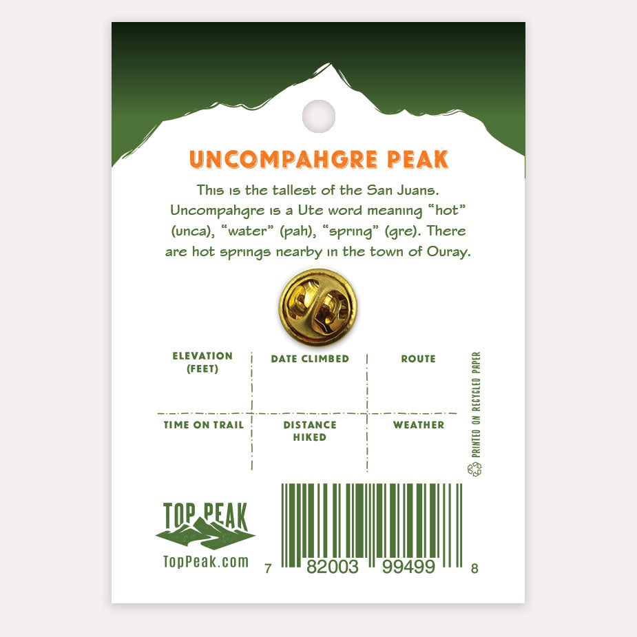 Uncompahgre Pin