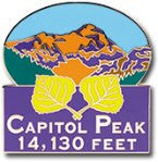 Capitol Peak - Elevation 14,130 feet