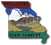 Missouri Mount. - Elevation 14,067 feet